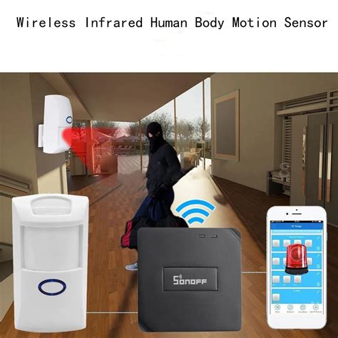 Ct Pir Wireless Infrared Detector Human Body Motion Sensor Wall