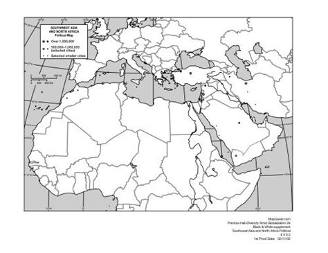 26 North Africa And Southwest Asia Map Online Map Around The World