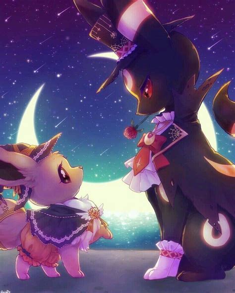 Eevee And Umbreon