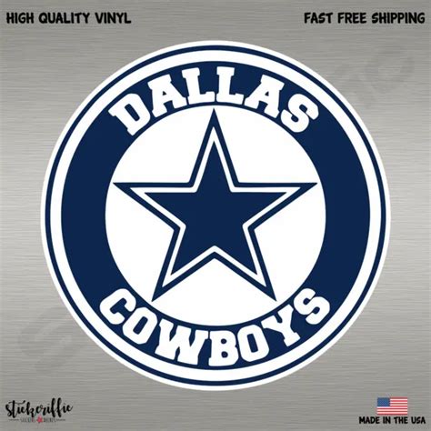 Dallas Cowboys Nfl Football Color Logo Sports Decal Sticker Free