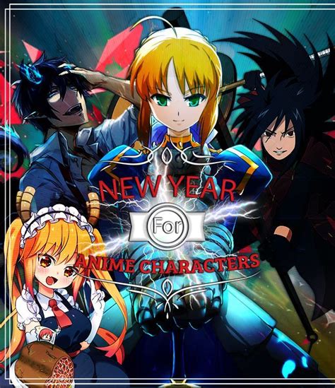 New Year For Anime Characters Anime Amino