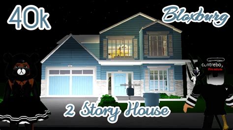 Bloxburg 2 Story House 40k Roblox Youtube