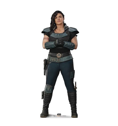 Dec208287 The Mandalorian Marshall Cara Dune Standee Previews World