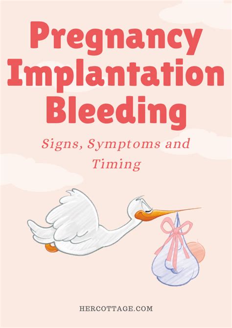 Pregnancy Implantation Bleeding Signs Symptoms And Timing Hercottage