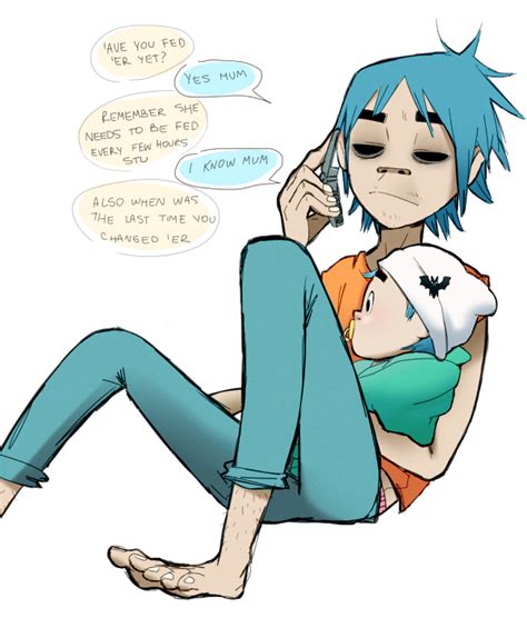 Rancidpepper Shes Fine Mum 2d And Murdoc 2d And Noodle