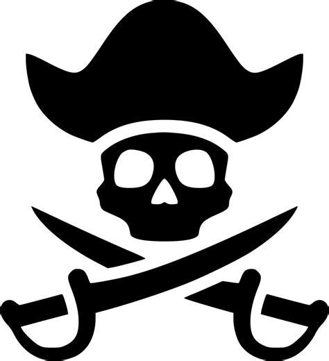 Piracy Svg Png Icon Free Download (#565379) - OnlineWebFonts.COM