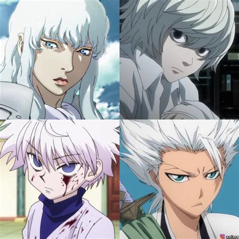 White Haired Anime Senpainews Anime Manga Cosplay Anime Characters