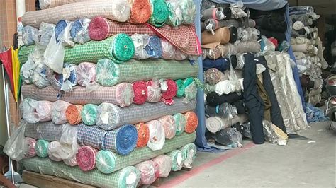 Various Fabrics Stocklots Market In China Textile Stock Lots In