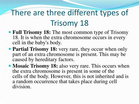 Ppt Trisomy 18 Edwards Syndrome Powerpoint Presentation Free