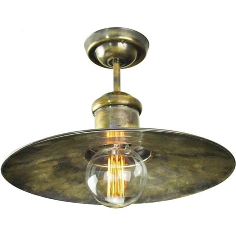 Each led lamp is fully rotational and the 2 arms can be positioned individually. Nautical Style Semi-Flush Ceiling Light, Antique Finish ...
