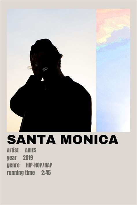 SANTA MONICA Santa Monica Songs Movie Posters