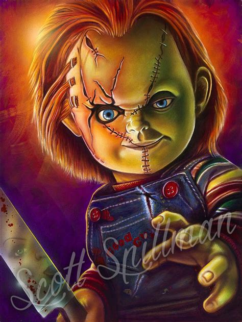 Chucky 11 X 14 Print Etsy Horror Movie Art Horror Artwork Horror