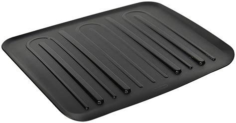 Rubbermaid Antimicrobial Drain Board Large Black Home