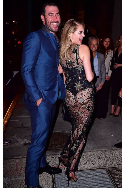 Kate Upton Flashes Her Butt In Sheer Dress During 24th Birthday Bash