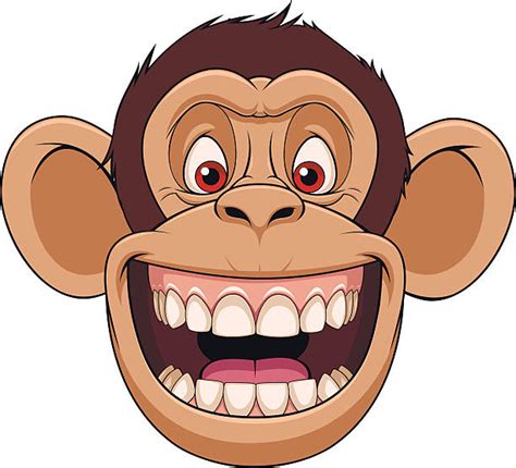 Royalty Free Monkey Smiley Clip Art Vector Images And Illustrations Istock