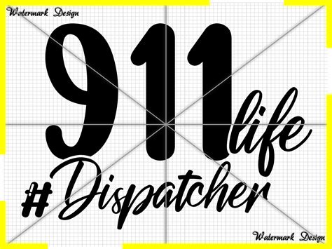 Dispatcher Life Svg 911 Dispatcher Life Dispatch Svg Etsy