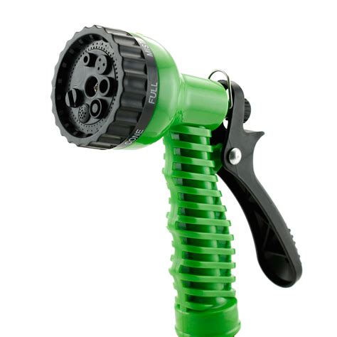 Expandable Flexible Stronger Deluxe Garden Water Hose W Spray Nozzle