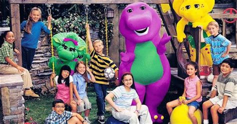 Barney And The Backyard Gang Tv Show Amazon Com Barney In Concert Vhs