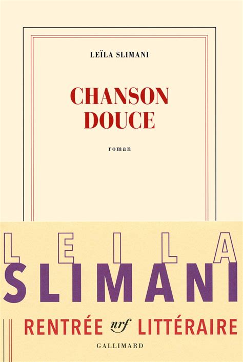 Lundi Librairie Chanson Douce Leïla Slimani Sélection Cultura