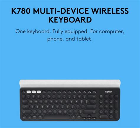 Logitech K780 Multi Device Wireless Keyboard Grandhub Technologies Ltd