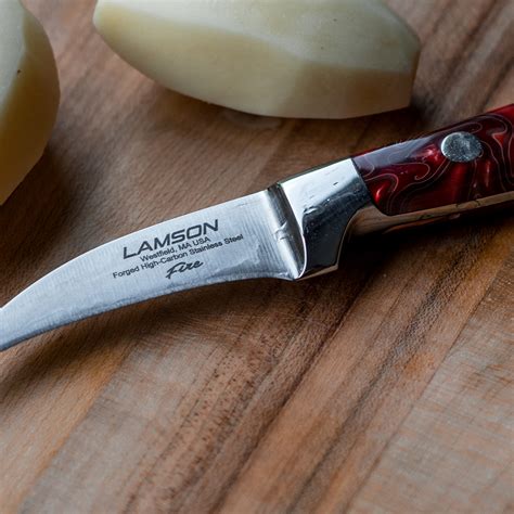 Birds Beak 25 Paring Knife Forged Rosewood Lamson Products