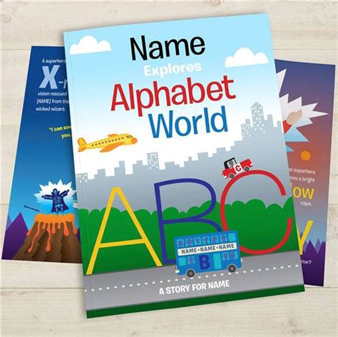 Personalized Alphabet World Hardcover Book At Signals HP9512