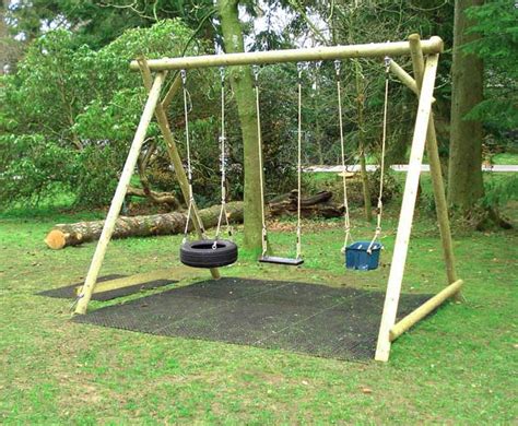 After all, it worked for us when we were children. Triple Swing Frame | Wooden garden products from Caledonia ...