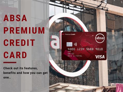 Fortunately, there are bad credit credit cards designed to help you raise your score. Absa Premium Credit Card - MoneyToday