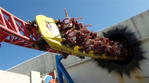 Movie world (more commonly referred to as movie world) is a popular movie related theme park on the gold coast in australia. Superman Escape Roller Coaster Front Seat POV Warner Bros ...