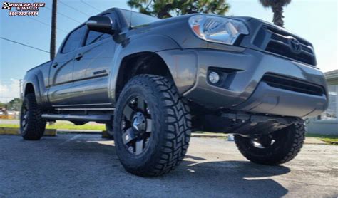 Learn more about the standard tire options on the 2021 toyota tacoma, including the availability and size of the spare tire, from the official toyota site. 2016 Toyota Tacoma XD Series XD775 Rockstar Wheels Matte Black