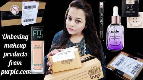 Purplle Com Beauty Products Unboxing Unboxing Cosmetic Affordable Products Online Shopping