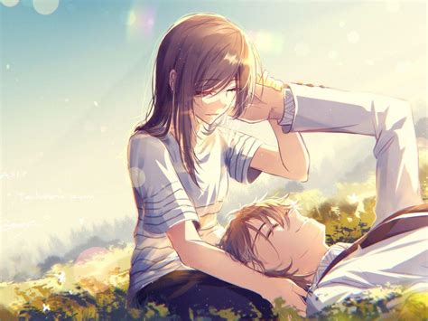 10 Wallpaper Sad Anime Couple Leaving Pictures