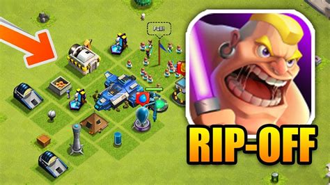 HILARIOUS Clash of Clans Rip-off! | Exact Copy of CoC! - YouTube