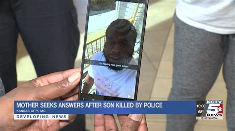 mother seeks answers after son killed by kcpd youtube