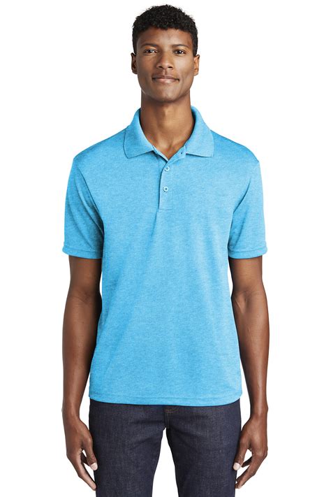 Polo shirt template and how to make it impressive. Sport-Tek Embroidered Men's 100% Performance RacerMesh ...