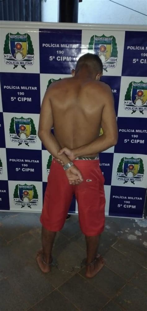 Suspeito De Esfaquear Esposa Ã© Preso Pela PolÃ­cia Militar Em Palmeiras Do Tocantins Bico 24
