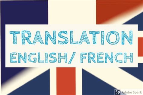 Do Perfect French To English Or English To French Translation By Marouanemj