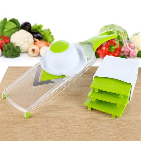 You run a greater risk of cutting yourself with a dull knife because. 4 pcs tool set onion Julienne Carrots dice fruit grater with Mandoline Slicer Vegetable Chopper ...