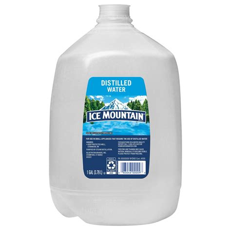 Ice Mountain Distilled Water 1 Gal Shipt
