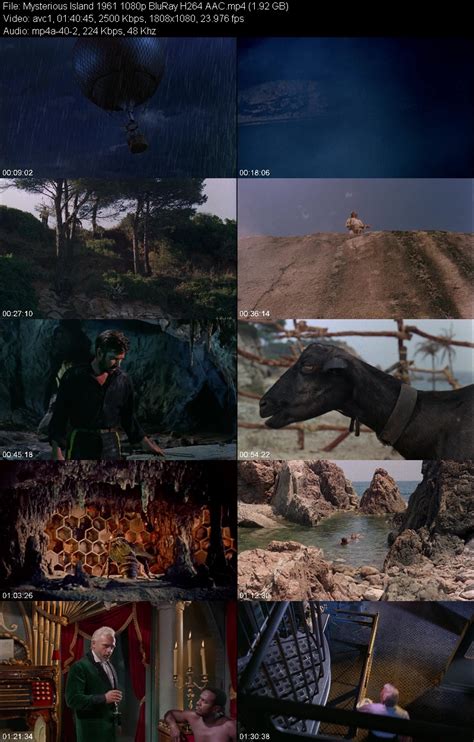 Mysterious Island 1961 1080p Bluray H264 Aac