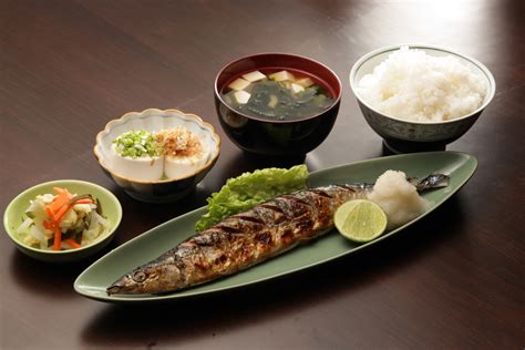 Typical Japanese Meal Style Ichi Ju San Sai And Teishoku Eatery