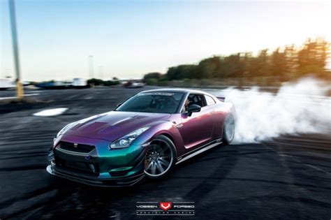 Vossen Wheels Nissan Gtr Cars Coupe Modified Wallpapers Hd
