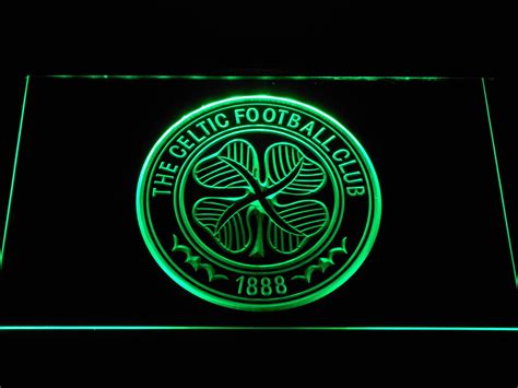 Celtic Fc Emblem Led Neon Sign Safespecial