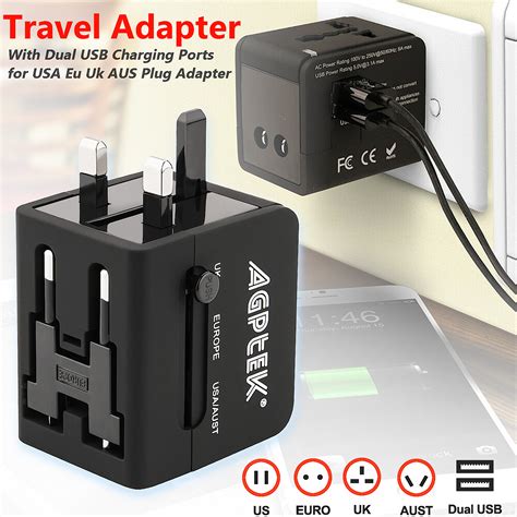maxah internation travel adapter worldwide travel plug adapter universal adapter wall charger ac