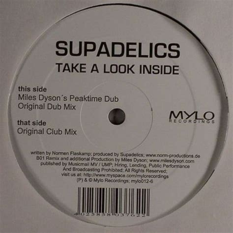 Supadelics Take A Look Inside Vinyl 12 45 Rpm 33 ⅓ Rpm
