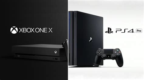 Xbox One X 與 Ps4 Pro 實機遊戲畫面比較 流動日報
