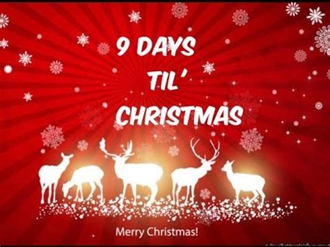 Luultavasti siksi että mä olen melkoinen materialisti, hehe. 9 DAYS TIL CHRISTMAS - YouTube