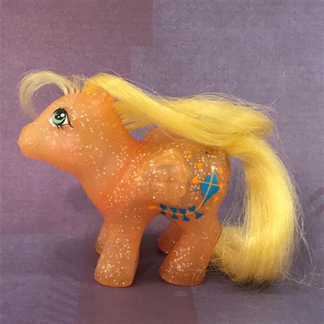 Vintage 80s G1 Mlp My Little Pony Baby Firefly Sparkle Glitter Etsy