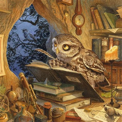 Image Result For Fantasy Owl Anthro Artwork Illustration Nocturne Art