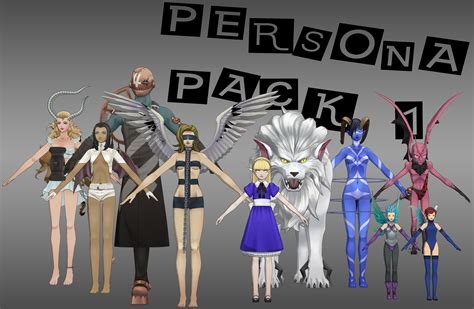 Persona 5: Persona Pack 1 XNALara by Xelandis on DeviantArt